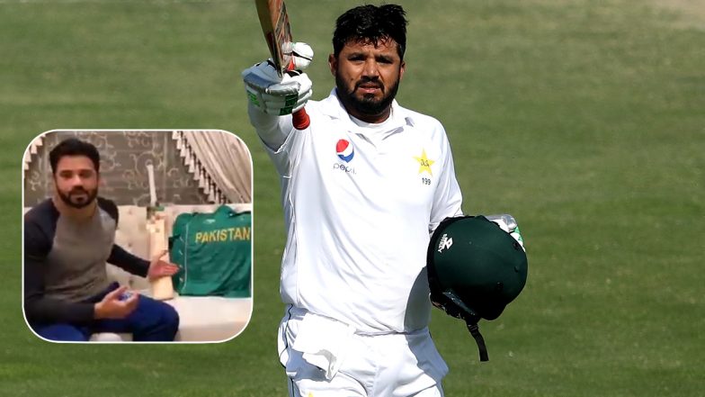 Pakistan Test Captain Azhar Ali Auctions Cricket Bat, Jersey to Raise Funds for Those Affected by Coronavirus Pandemic