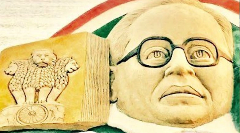 Ambedkar Jayanti 2020: Sudarsan Pattnaik Pays Tribute to BR Ambedkar With Sand Art