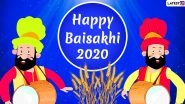 Baisakhi 2020 Images & HD Wallpapers for Free Download Online: Wish Happy Vaisakhi With WhatsApp Stickers and GIF Greetings on Punjabi New Year