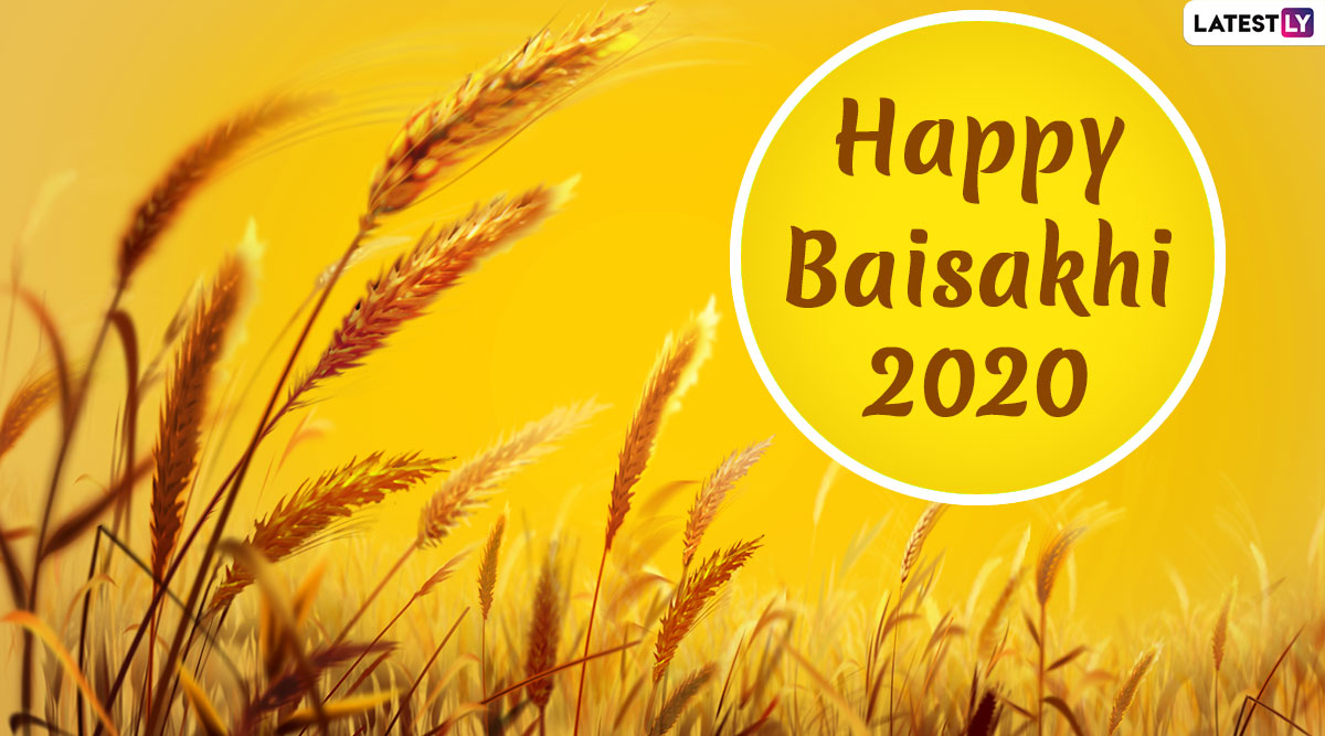 Happy Baisakhi 2020 HD Images With Punjabi Wishes: Send Vaisakhi WhatsApp  Stickers, SMS, GIF Greetings, Quotes and Messages on Sikh New Year | 🙏🏻  LatestLY