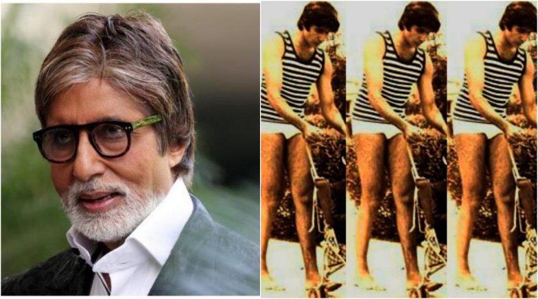 Amitabh Bachchan Shares a Throwback Still From Mahaan and It's His Version Of a 'Bikini' PIc