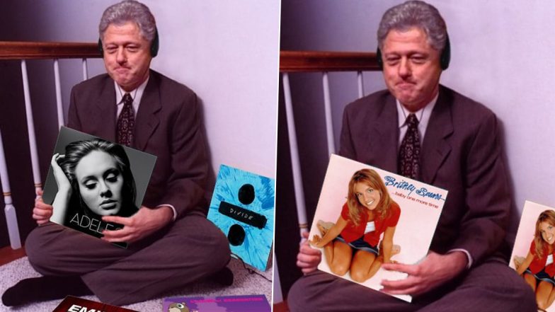 How to Take Bill Clinton Music Challenge: Know How to Make the DIY Meme of ‘Bill Clinton Swag’ to Show Off Your Favourite Albums in Latest Instagram Trend
