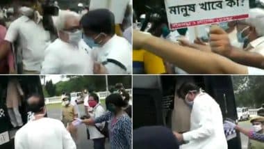 Biman Bose Detained in Kolkata Amid Lockdown For Leading Left Front Protest Over Lack of COVID-19 Testing (Watch Video)