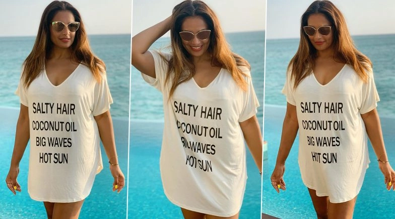 Bipasha Basu’s Salty Hair, Coconut Oil, Big Waves, Hot Sun All Express a Tropical State of Mind!