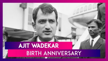 Ajit Wadekar Birth Anniversary Special: Facts To Know About India's Former Test Captain