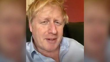 UK PM Boris Johnson Continues Self-Isolation as Mild Coronavirus Symptoms Remain, Releases Video From Home Quarantine