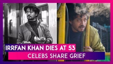 Irrfan Khan Dies at 53: Amitabh Bachchan, Ajay Devgn, Sonam Kapoor Mourn & Share Grief