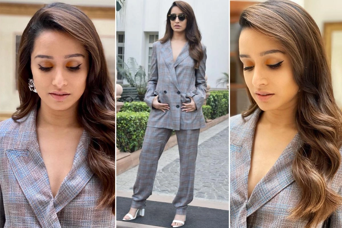 Checkered Pantsuits Fashion Trend - Shraddha Kapoor for Street Dancer 3D Promotions