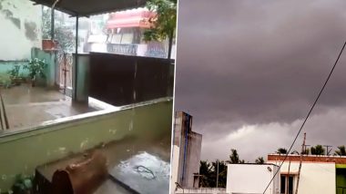 #ChennaiRains Trend Online After Cool Showers Bring Much-Needed Respite to Southern City From Heat, Netizens Share Pics & Videos