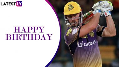 Chris Lynn Birthday Special: 93* vs Gujarat Lions and Other Explosive Knocks by the Australian Opener in IPL