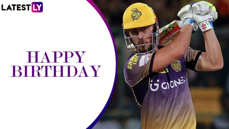 Chris Lynn Birthday Special: 93* vs Gujarat Lions and Other Explosive Knocks by the Australian Opener in IPL