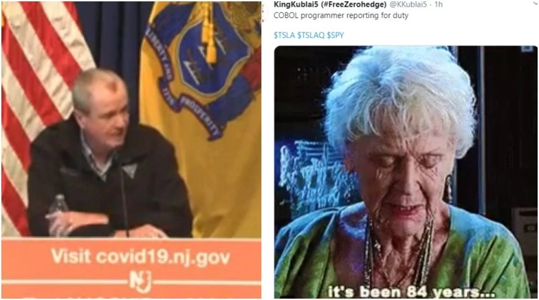 New Jersey Governor Needs COBOL Programmers as 'COVID 19 Response Volunteers', Gets Trolled 