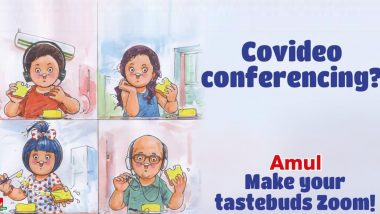 Amul Topical Ad 'Covideo Conferencing' Praises Web Based Apps For Connecting People During Lockdown