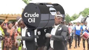 'Negative' Crude Oil Funny Memes and Jokes Take Over Twitter as Prices of US Crude Oil Dip Below Zero; Check Tweets