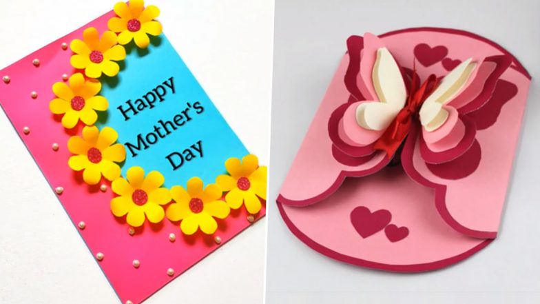 Mother’s Day 2020 Greeting Cards & HD Images: How to Make Beautiful Handmade Cards At Home? Watch Simple DIY Videos