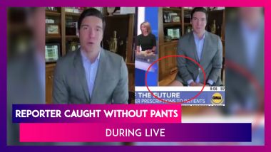 Reporter Caught Without Pants During Live Broadcast While Working From Home; Video Goes Viral
