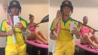 David Warner and Wife Candice Take #SwitchItUpChallenge on TikTok, Couple’s Funny Video Will Kick Out Your Lockdown Boredom