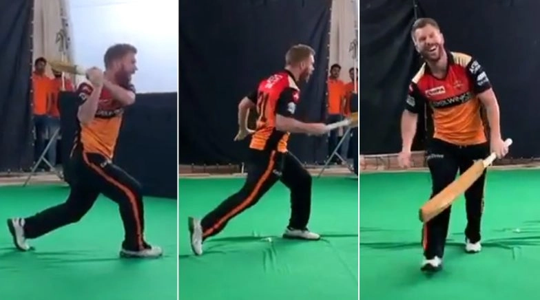 David Warner Replicates Ravindra Jadeja’s Sword-Celebrations in Throwback Video