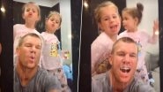 David Warner&rsquo;s Latest TikTok Video With His Daughters Will Make You Go Aww