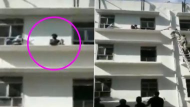 Delhi Man Claiming to be COVID-19 Positive Threatens to Commit Suicide at Safdarjung Hospital, Spits at Authorities (Watch Video)