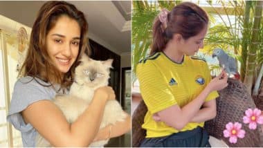 Disha Patani Has Found Perfect Quarantine Partners in Her Pets and These Adorable Pictures Prove She's Having a Great Time With Them!