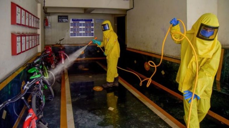 Spraying of Disinfectant Such as Sodium Hypochlorite on People 'Physically and Psychologically Harmful', Says Health Ministry Advisory