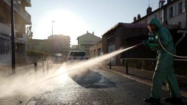 WHO Recommended Disinfectants Effective Against Novel Coronavirus: Study