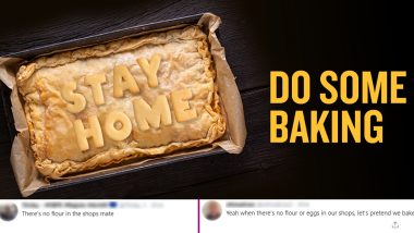 UK PM Twitter Account Suggests to Keep The Family Entertained This Weekend By Trying Some Home Baking, But Citizens Complain of 'No Flour'