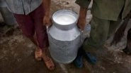 Kerala Farmers Pour 80,000 Litres of Milk into Drain After Tamil Nadu Stop Importing Amid Coronavirus Lockdown