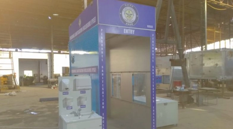 DRDO Designs Disinfection Chamber, Special Face Protection Mask for Healthcare Professionals