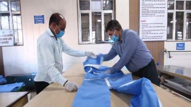 Indian Railways Plans to Produce Over 1.3 Lakh Coveralls For Healthcare Personnel by May-End to Combat COVID-19