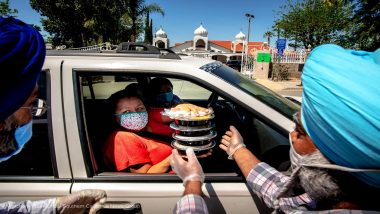 Sikh Community in Los Angeles Distributing Thousands of Meals, Groceries, Masks Daily Amid COVID-19 Outbreak in US