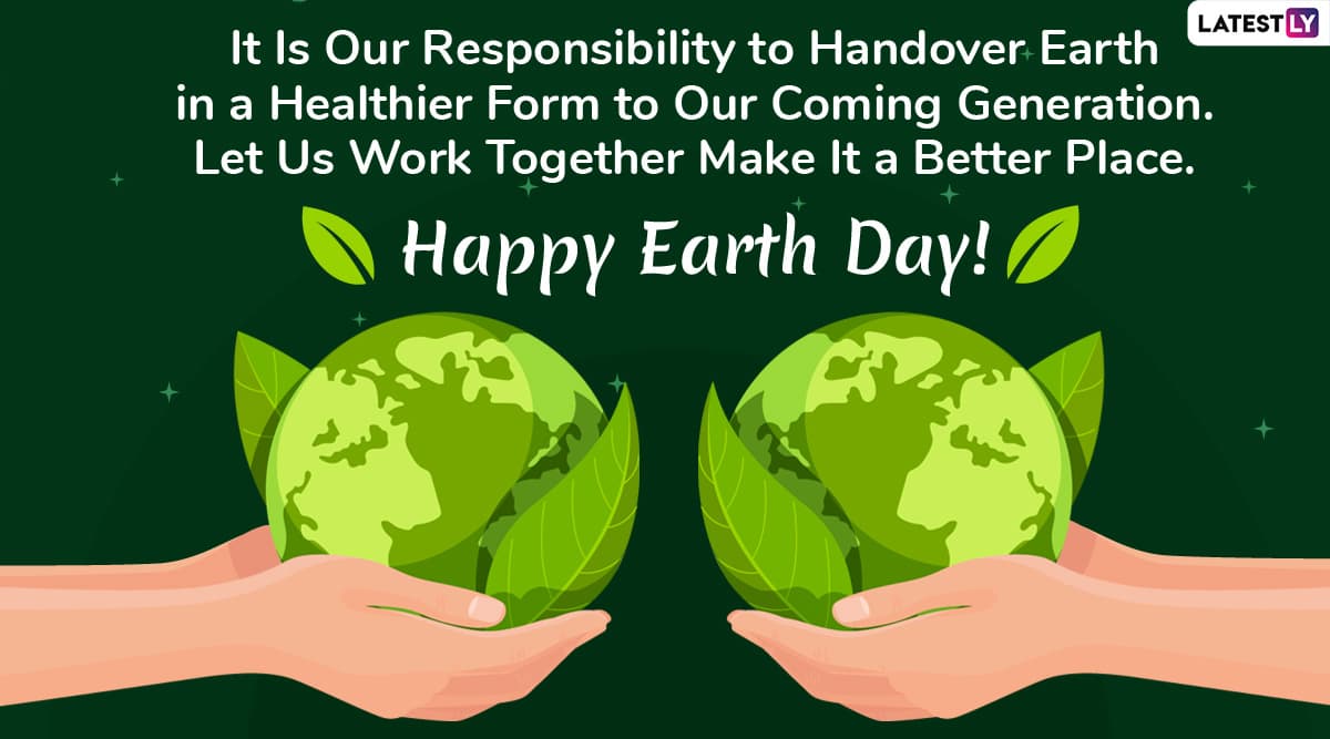 Happy Earth Day 2020 Greetings: WhatsApp Messages, Earth HD Images ...