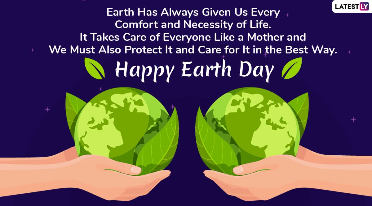 Happy Earth Day 2020 Greetings: WhatsApp Messages, Earth HD Images ...