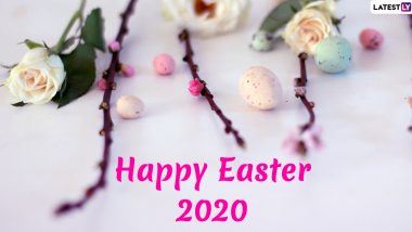 Happy Easter 2020 Greetings & HD Images: GIFs, WhatsApp Stickers, Messages, Quotes, SMS and Wishes to Send on Resurrection Sunday