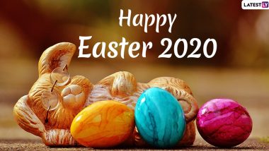 Happy Easter 2020 Wishes & HD Images: WhatsApp Stickers, GIFs, Facebook Photos and Greetings to Send Messages of Resurrection Sunday