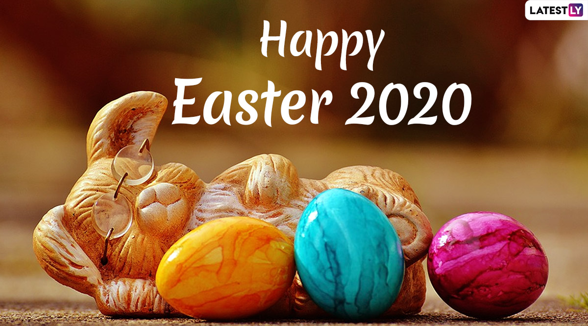 Happy Easter 2020 Wishes & HD Images: WhatsApp Stickers, GIFs ...