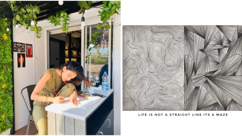 Erica Fernandes Awakens Her Inner Artist, Says 'Drawing Keeps Me Calm and Focused'