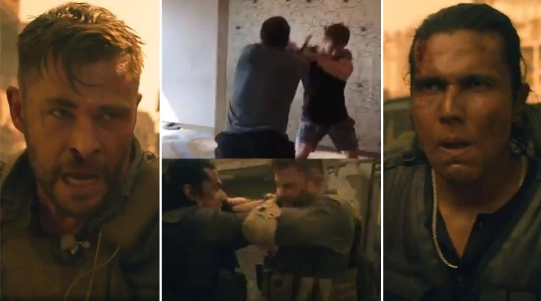 Chris Hemsworth and Randeep Hooda's Knife Fight Sequence is Intense 