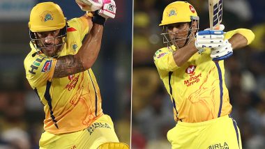 MS Dhoni’s Absence Will Leave Gaping Hole in CSK! South Africa Batsman Faf Du Plessis Speaks on Dhoni’s Influence in IPL Franchise Chennai Super Kings