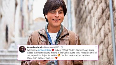 380px x 214px - Shah Rukh Khan's 'Jabra Fans' Shower Love on the Actor, Trend #4YearsOfFAN  on Twitter (View Tweets) | ðŸŽ¥ LatestLY
