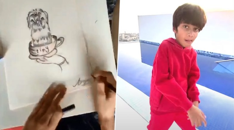 Farah Khan's Daughter Anya as She Sketches to Feed Strays and Needy