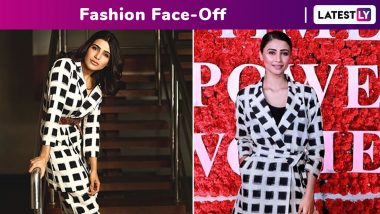 Fashion Face-Off: Samantha Akkineni or Daisy Shah in Preetham Jukalker Ikat Pantsuit? Who Wore It Better?
