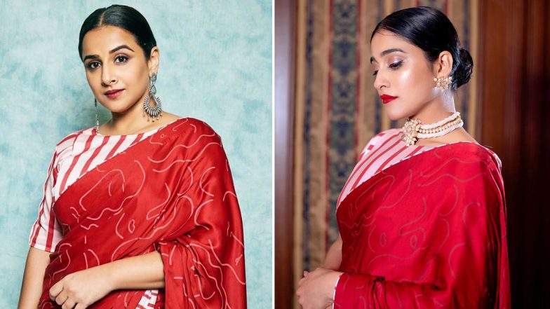 Fashion Face-Off: Vidya Balan or Regina Cassandra in the Little Things Studio Saree? Whose Printed Silk Saree Was a Hoot?