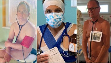 German Doctors Pose Naked Protesting Shortages of Personal Protective Equipment (PPE) Amid Coronavirus Outbreak