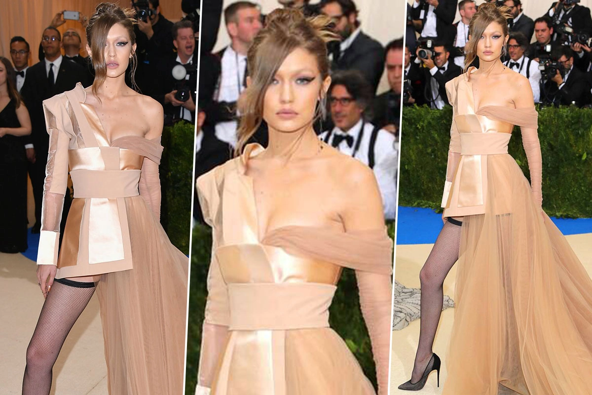 Gigi Hadid at Met Gala 2017