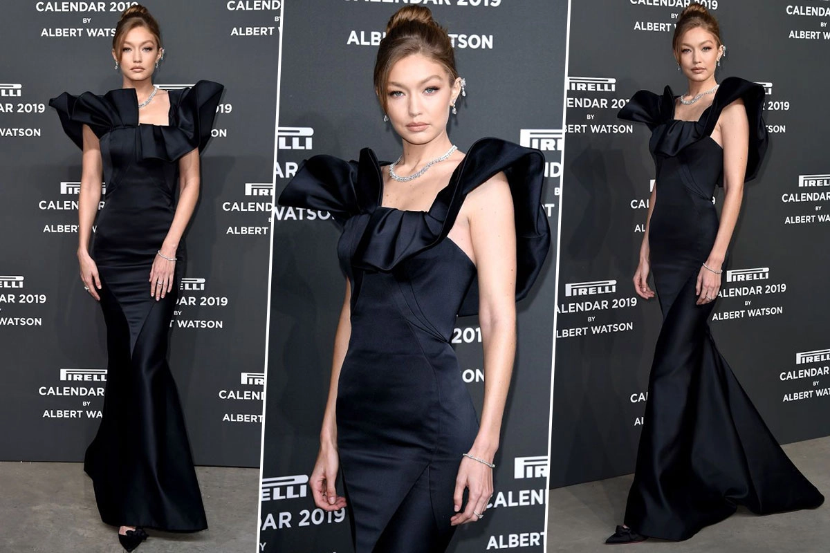 Gigi Hadid at Pirelli Calendar Launch