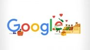 Thank You Coronavirus Helpers Google Doodle: Search Engine Says &lsquo;To All Grocery Workers: Thank You&rsquo; As They Continue to Fight COVID 19