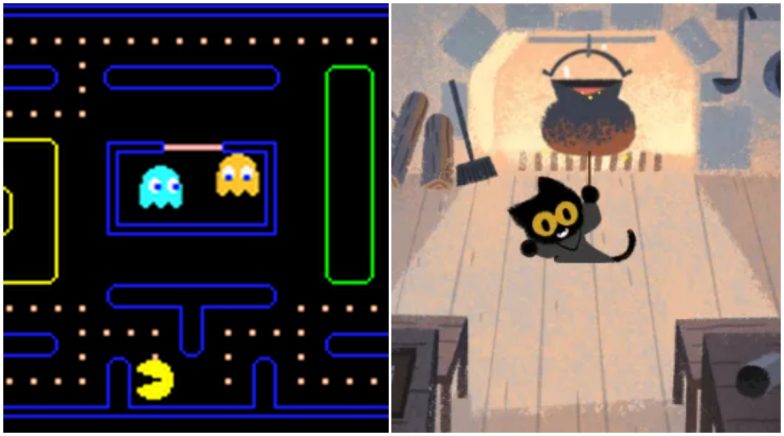 Popular Google Doodle games – from Pac-Man to interactive Rubik's