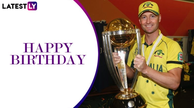Happy Birthday Michael Clarke: Twitterati Wish the World Cup-Winning Australian Captain